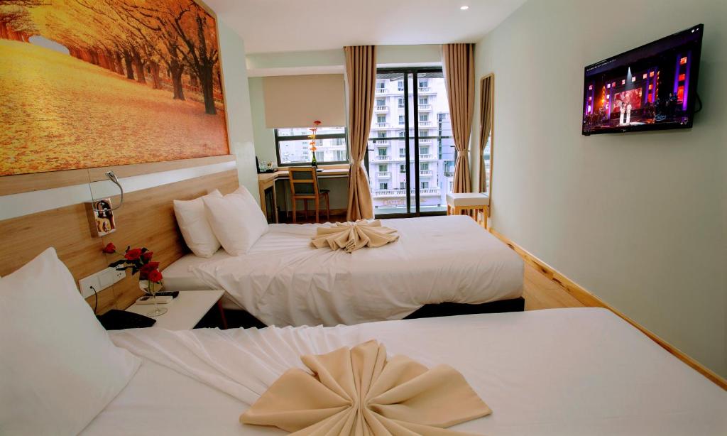 Двухместный (Номер Делюкс (для 2 взрослых и 1 ребенка)), Royal HPM Hotel