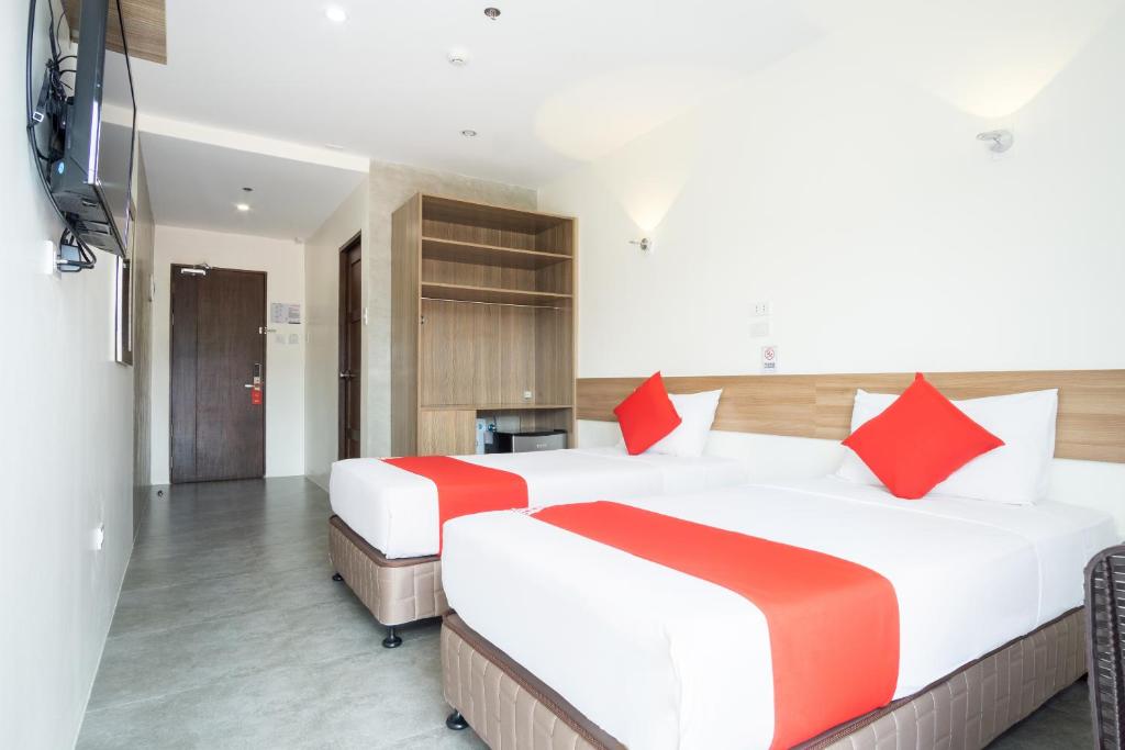Двухместный (Двухместный номер Делюкс с 2 отдельными кроватями), 18 Suites Cebu