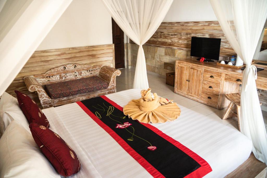 Двухместный (Двухместный номер Делюкс с 1 кроватью), Alam Terrace Cottages