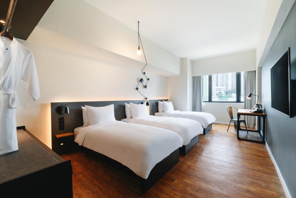Трехместный (penta Plus Triple Room), pentahotel Hong Kong, Tuen Mun