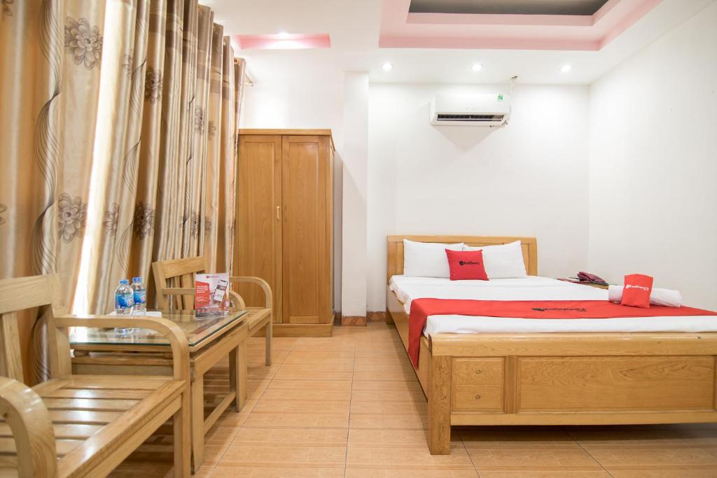 Двухместный (Улучшенный двухместный номер с 1 кроватью), Thao Nguyen Hotel