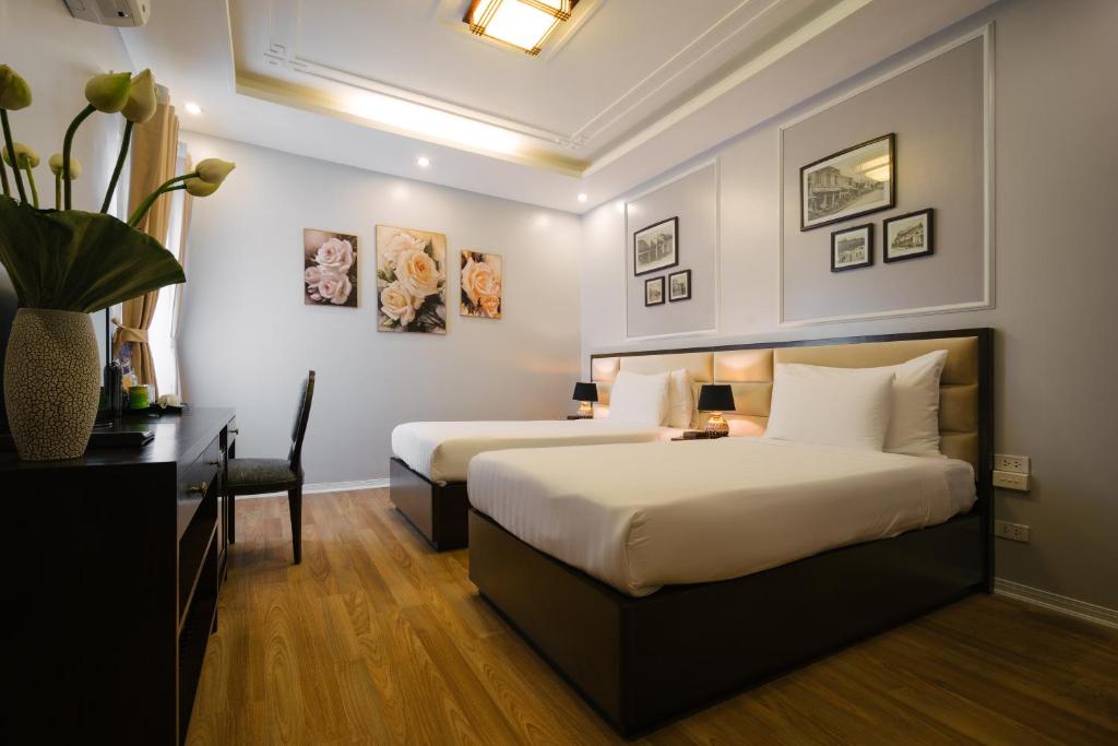 Двухместный (Двухместный номер Делюкс с 1 кроватью), Spring Flower Hotel