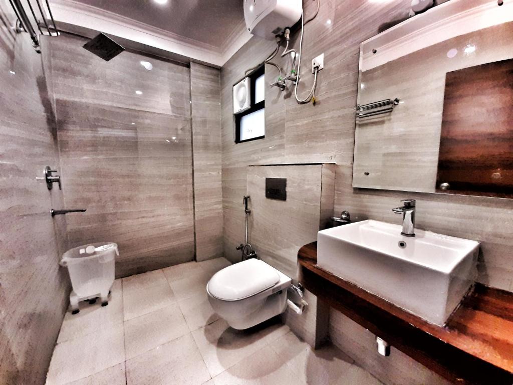 Двухместный (Двухместный номер Делюкс с 1 кроватью), Hotel Aerocity Purple Orchid