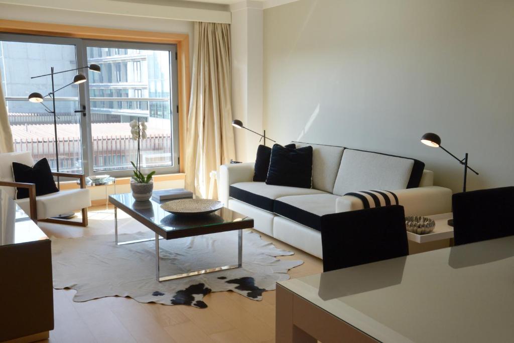 Апартаменты (Апартаменты с 1 спальней и видом на реку), Panoramic Living