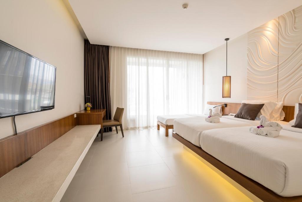 Семейный (Семейный номер с балконом), Отель G Hua Hin Resort & Mall