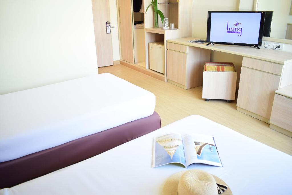 Двухместный (Двухместный номер с 2 отдельными кроватями), Отель Trang Hotel Bangkok