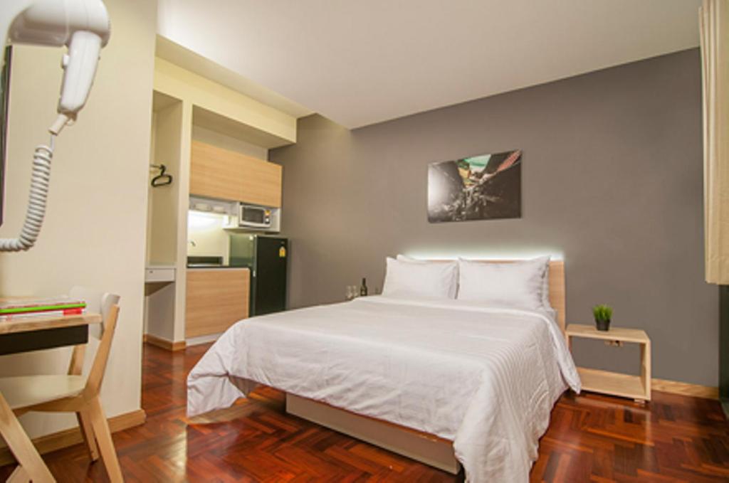 Двухместный (Двухместный номер Делюкс с 1 кроватью), Siam Mitr Hostel