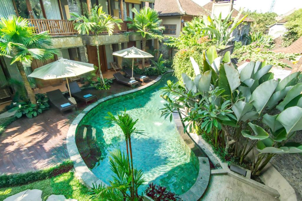 Двухместный (Улучшенный номер Делюкс с двуспальной кроватью), Villa Sonia Ubud
