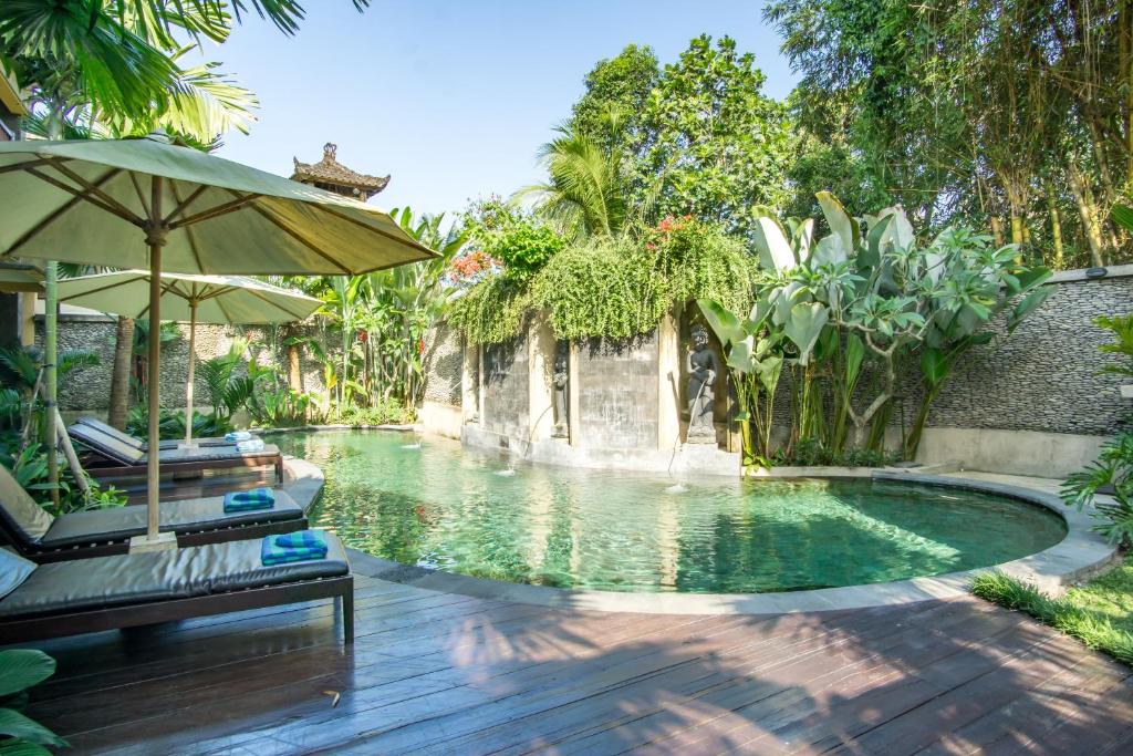 Двухместный (Улучшенный номер Делюкс с двуспальной кроватью), Villa Sonia Ubud