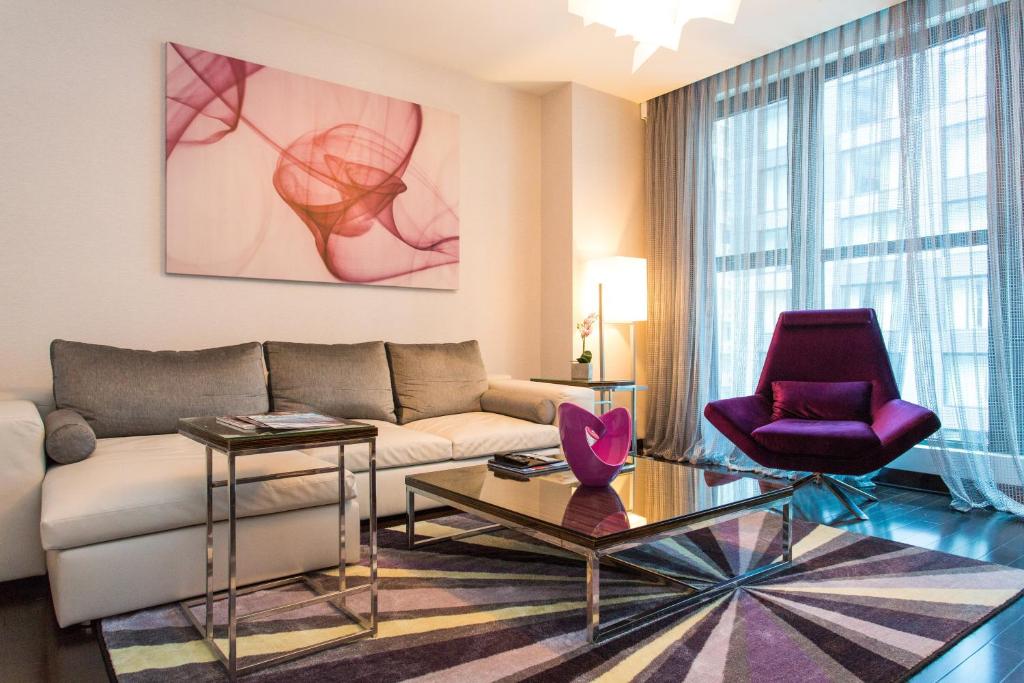 Четырехместный (Люкс с 2 кроватями размера «queen-size»), Ivy Boutique Hotel