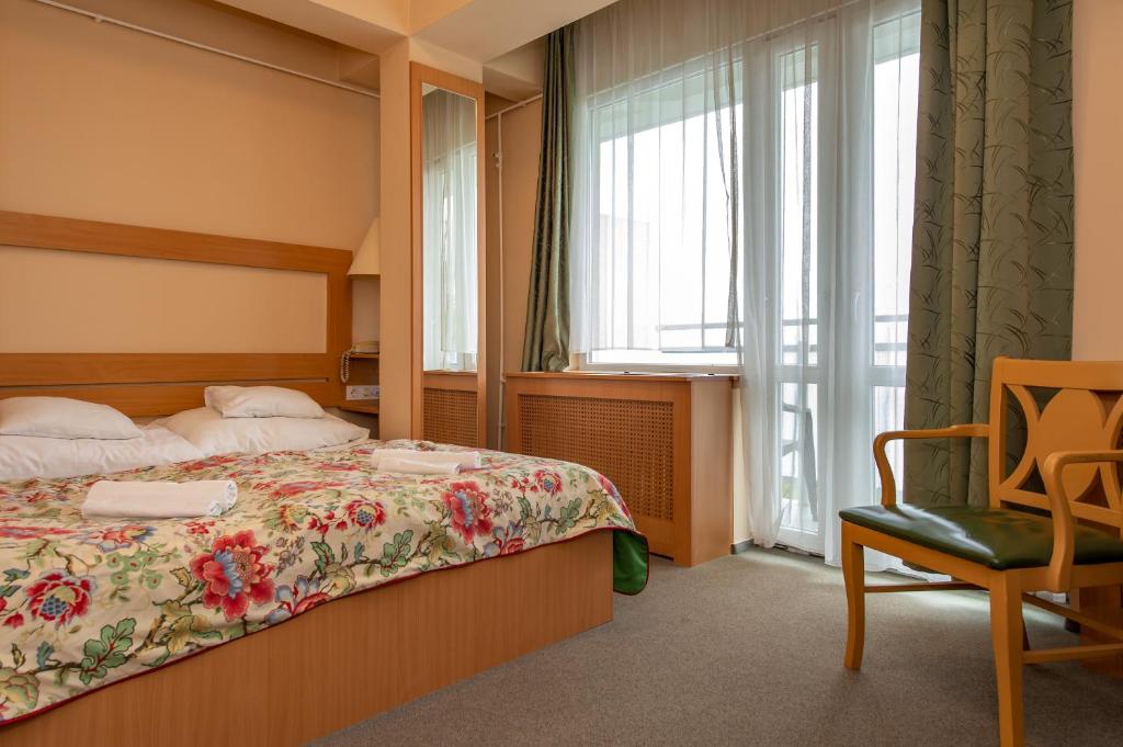 Одноместный (Стандартный одноместный номер с балконом), Hotel Fit Hévíz
