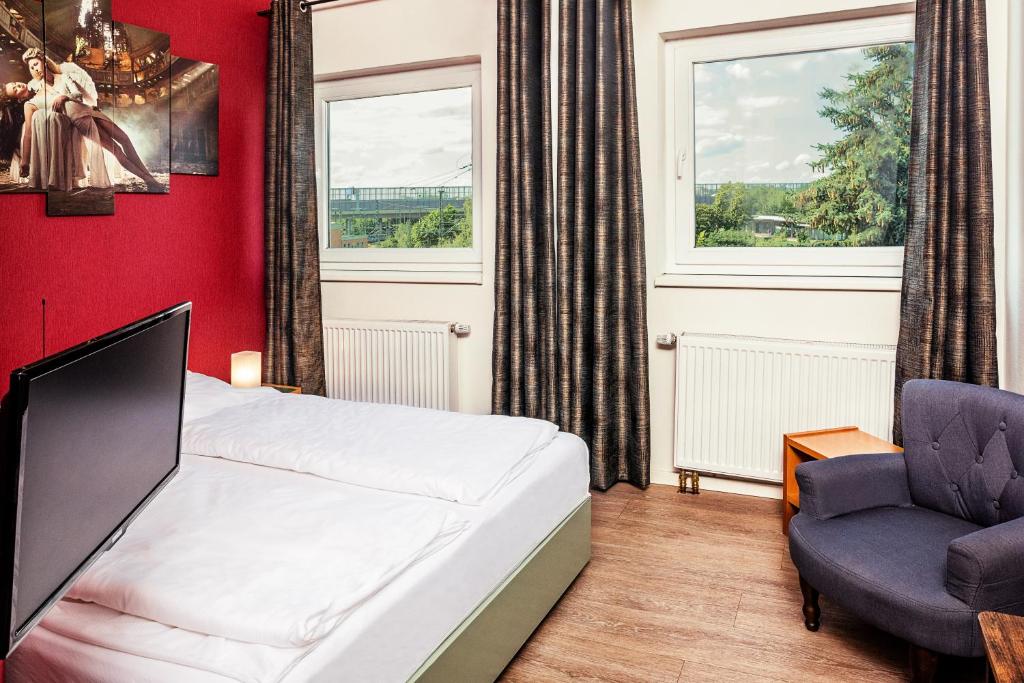 Двухместный (Двухместный номер с 1 кроватью), Hotel SleepInn Volkspark - Adults Only