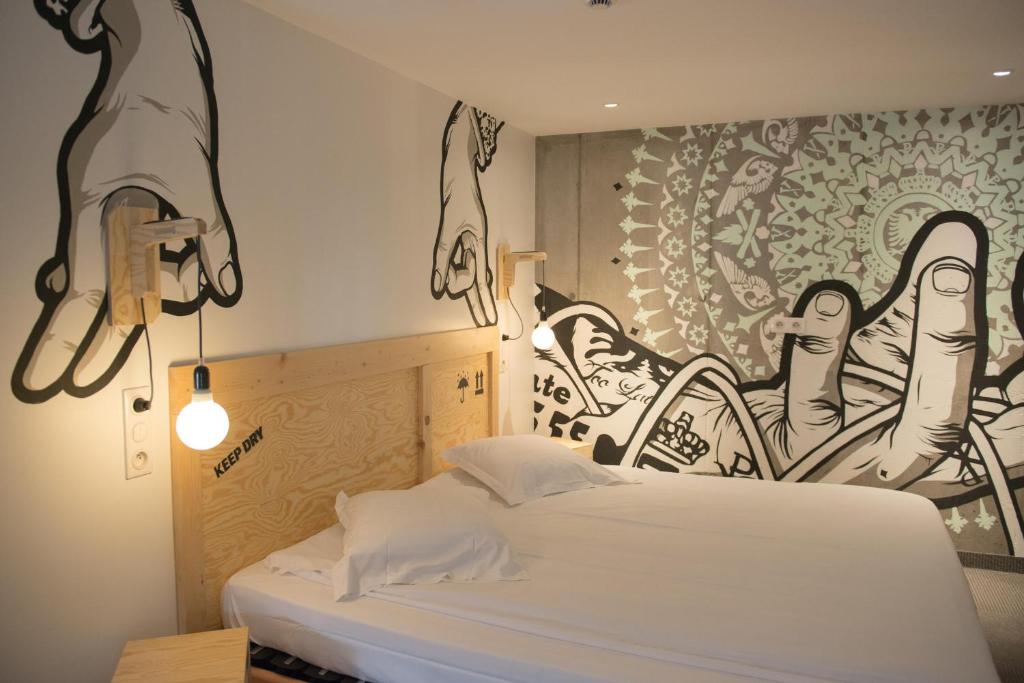 Двухместный (Двухместный номер с 1 кроватью), Hôtel Graffalgar