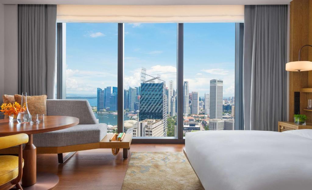 Двухместный (Номер с кроватью размера «king-size» и видом на город), Andaz Singapore – A Concept by Hyatt