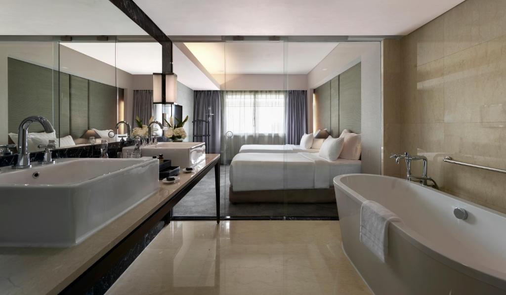 Двухместный (Двухместный номер Делюкс с 2 отдельными кроватями), Pullman Jakarta Indonesia