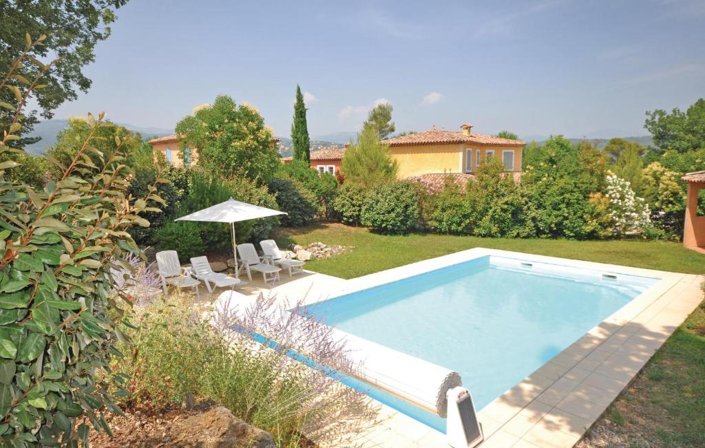 Amazing Home In Fayence With 4 Bedrooms, Wifi And Private Swimming Pool photo 2