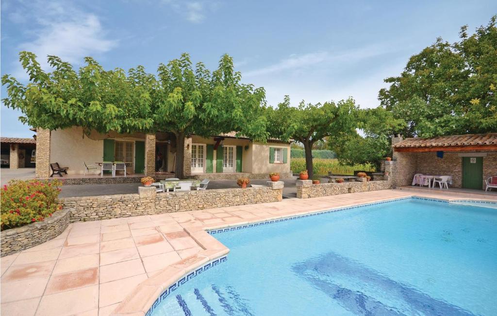Awesome Home In Lagnes With Wifi, Private Swimming Pool And Outdoor Swimming Pool