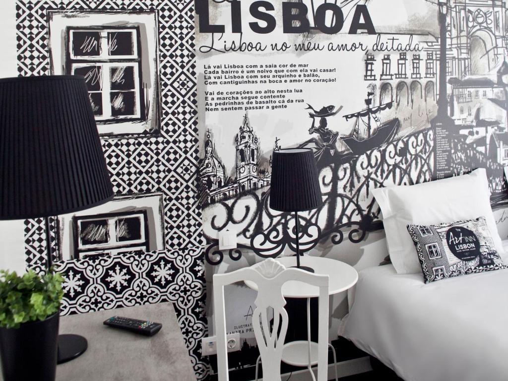 Двухместный (Двухместный номер с 1 кроватью), The ART INN Lisbon