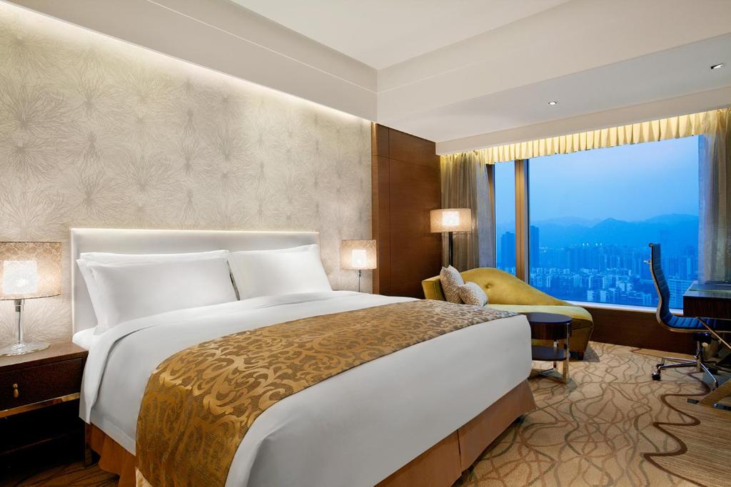 Двухместный (Улучшенный двухместный номер с 1 кроватью), Kempinski Hotel Chongqing
