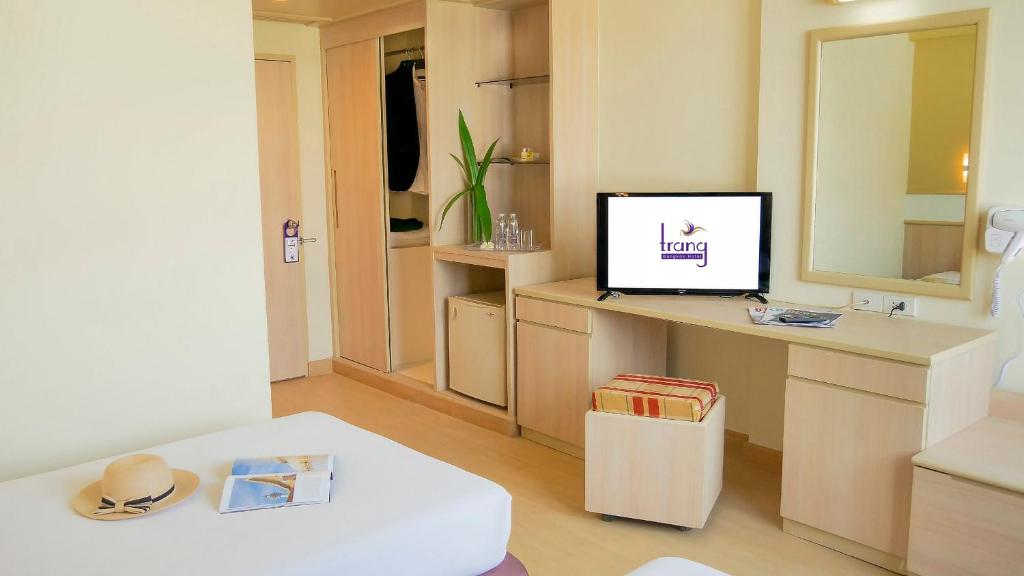 Двухместный (Двухместный номер с 2 отдельными кроватями), Отель Trang Hotel Bangkok