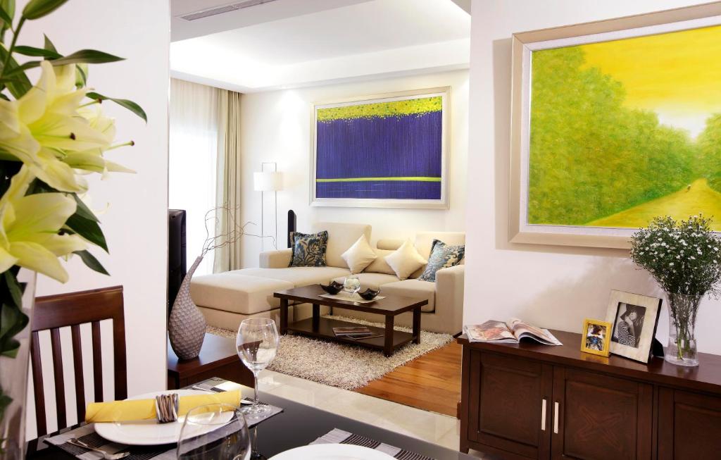 Апартаменты (Апартаменты Делюкс с 1 спальней), Fraser Suites Hanoi