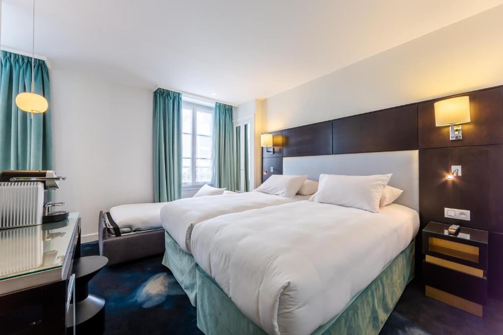 Трехместный (Трехместный номер с ванной), Best Western Sèvres Montparnasse