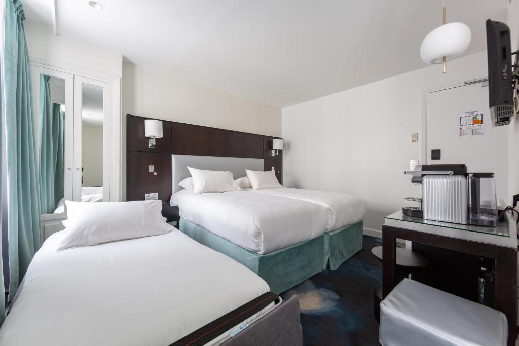 Трехместный (Трехместный номер с ванной), Best Western Sèvres Montparnasse