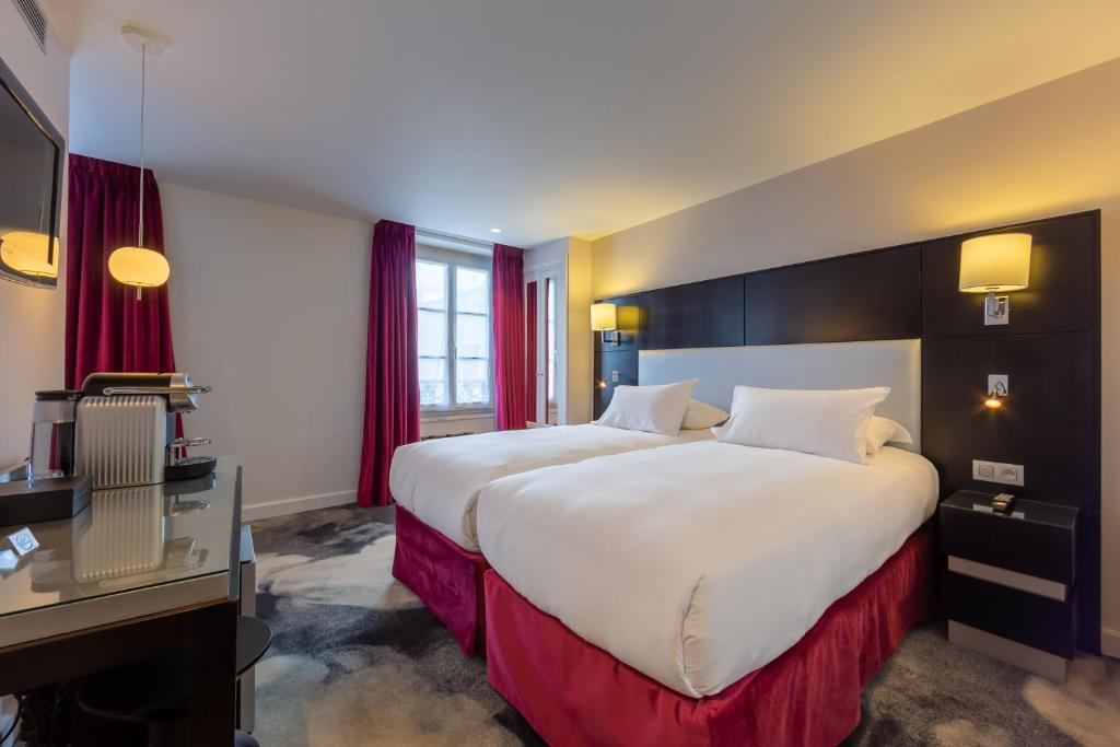 Трехместный (Трехместный номер с ванной), Best Western Sèvres Montparnasse