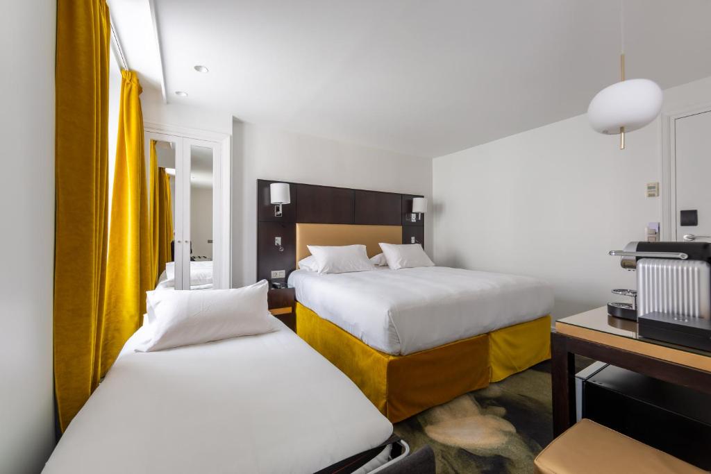 Трехместный (Трехместный номер с ванной), Best Western Sèvres Montparnasse
