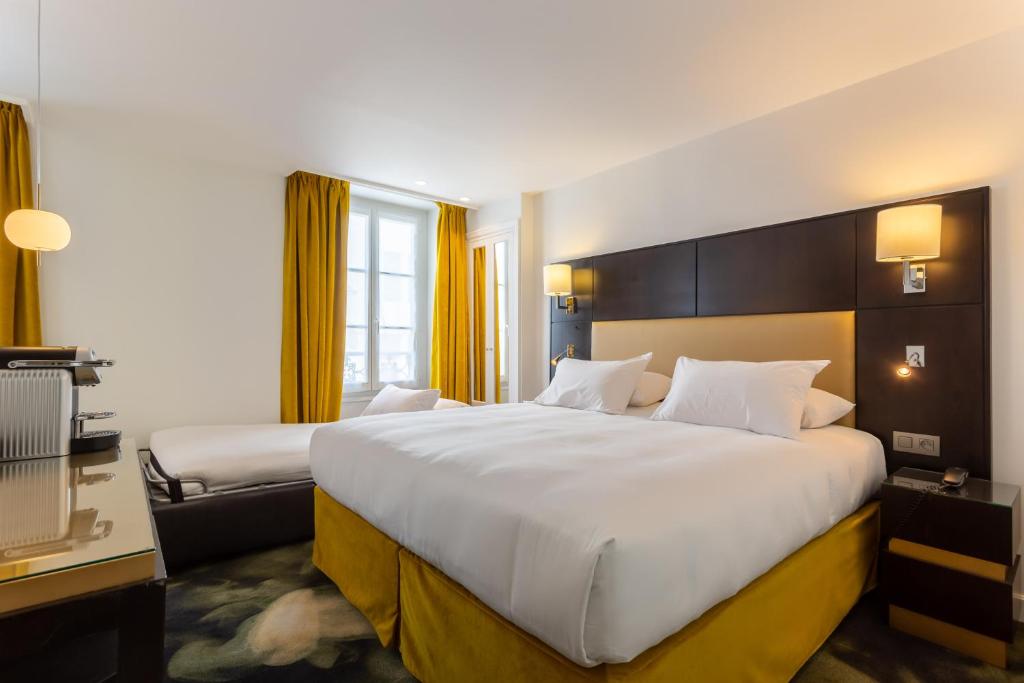 Трехместный (Трехместный номер с ванной), Best Western Sèvres Montparnasse