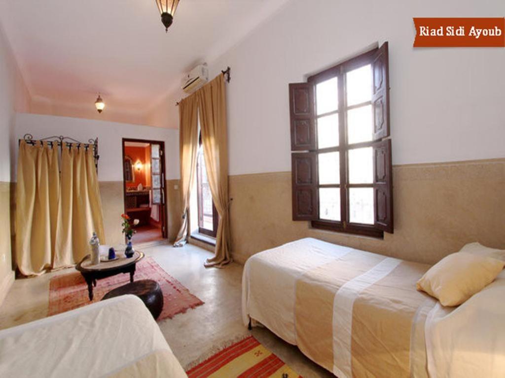 Двухместный (Двухместный номер Saadiene с 2 отдельными кроватями), Riad Sidi Ayoub