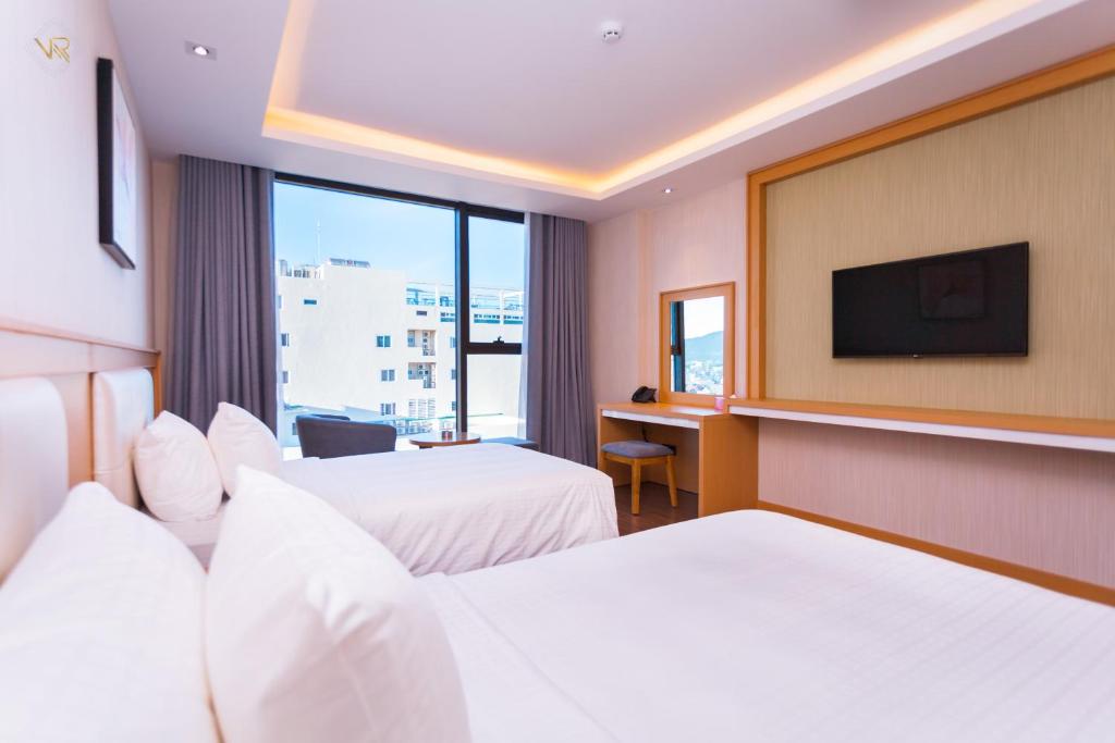 Двухместный (Номер Делюкс с кроватью размера «queen-size»), Vung Tau Riva Hotel