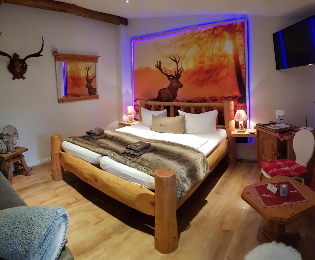 Двухместный (Двухместный номер с 1 кроватью, Harzerhaus), Pension Forsthaus Georgshöhe