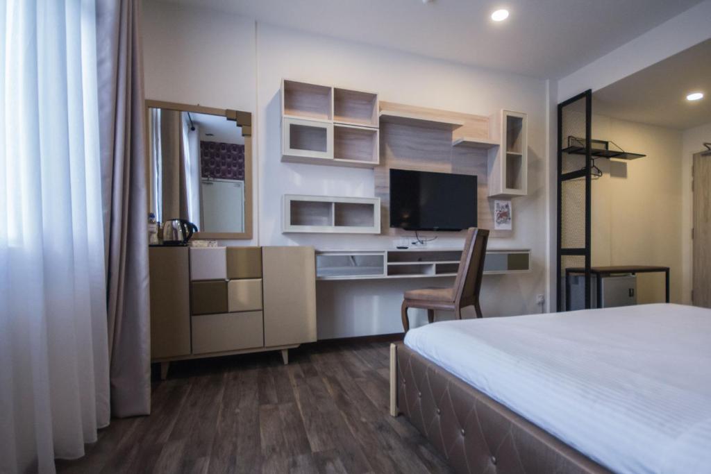 Двухместный (Двухместный номер Делюкс с 1 кроватью), Wifi Boutique Hotel