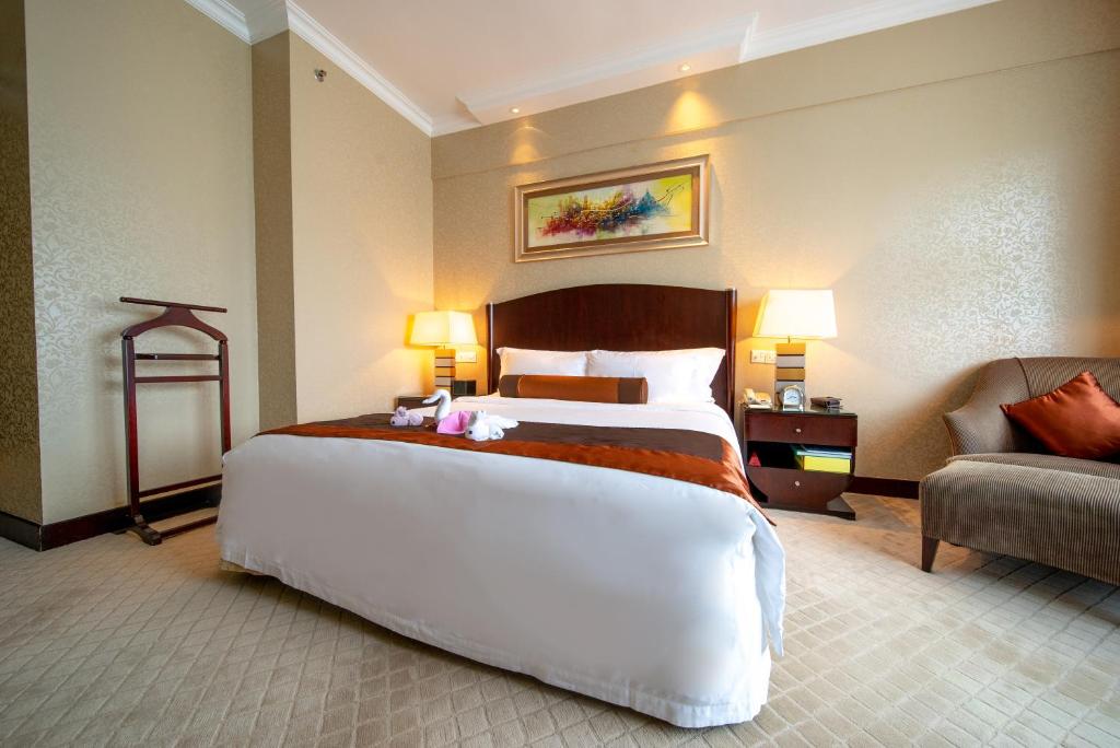 Двухместный (Номер Делюкс с кроватью размера «king-size»), Grand International Hotel