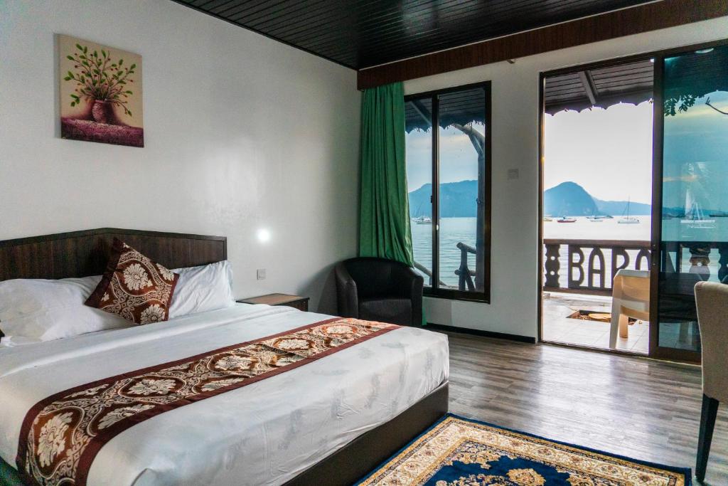 Двухместный (Номер с кроватью размера «queen-size», вид на море), De Baron Resort