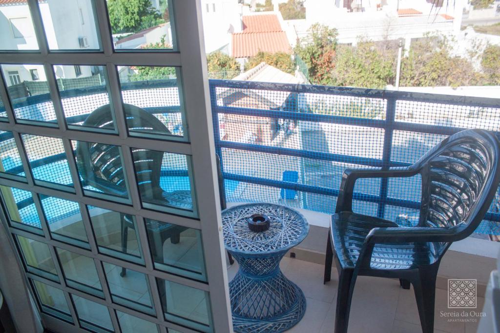 Студио (Номер-студио с балконом и видом на бассейн), Apartamentos Sereia da Oura