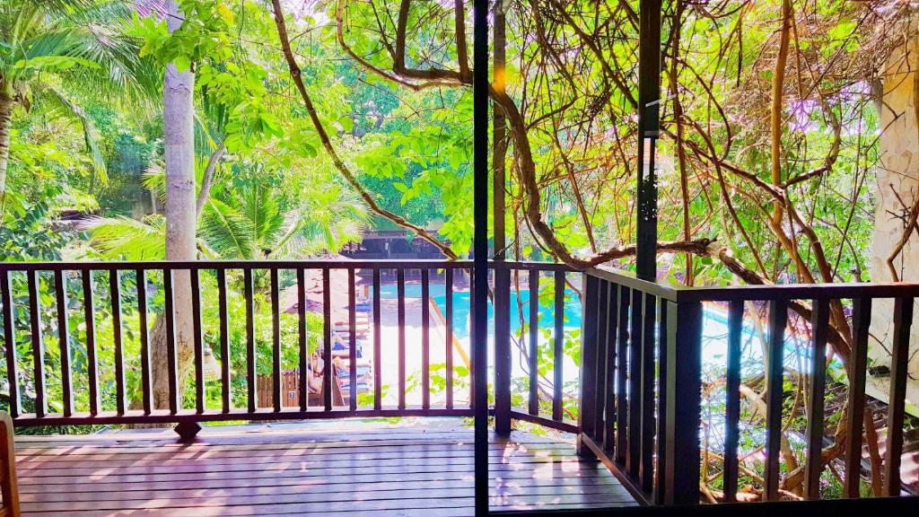 Сьюит (Люкс Cliff Beach у бассейна), Курортный отель Birds and Bees Resort