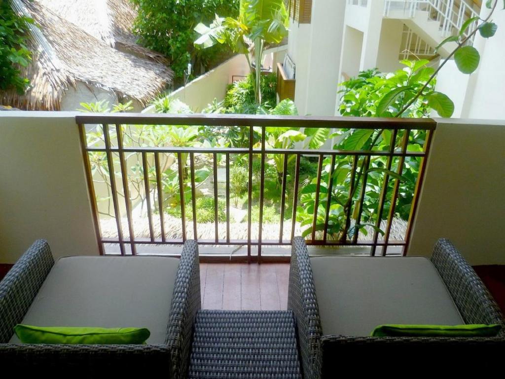 Двухместный (Двухместный номер/номер Твин Делюкс с видом на сад), Mama Beach Residence