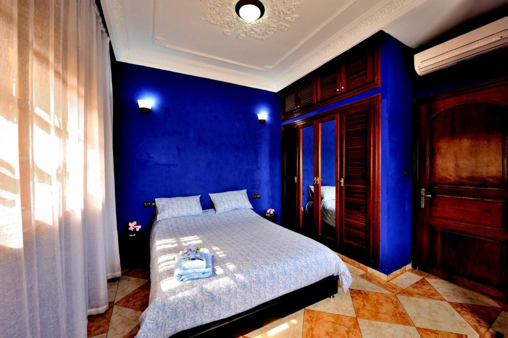Двухместный (Двухместный номер Делюкс с общей ванной комнатой), LHOSTEL à Casablanca