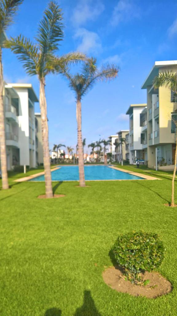 F3 Casabay beach sidi rahal vue sur piscine photo 4