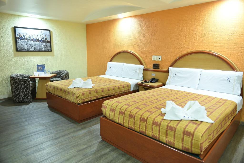 Двухместный (Двухместный номер с 1 кроватью), Hotel Atizapan