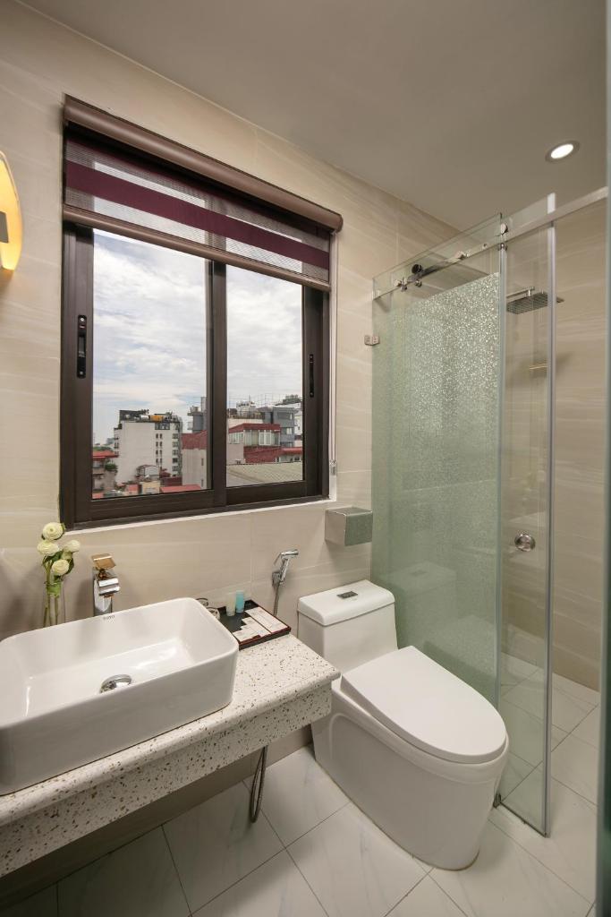 Двухместный (Номер Делюкс с кроватью размера «king-size»), Trang Trang Boutique Hotel
