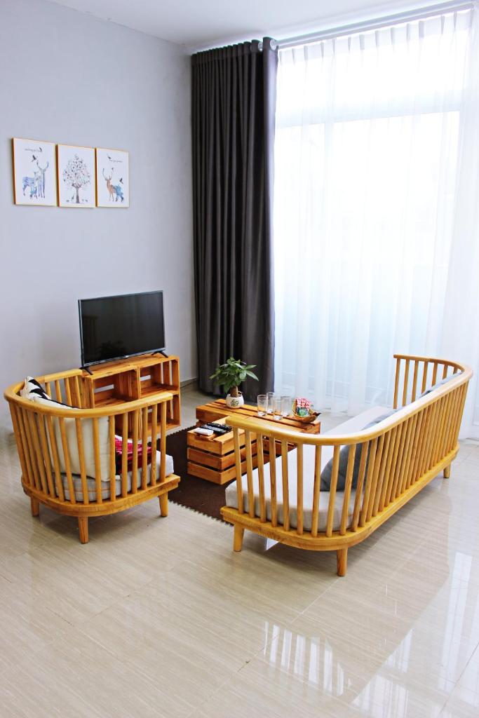 Семейный (Семейный номер с балконом), Amazing stay- homestay, city view, near center Hanoi, NK Cau Giay