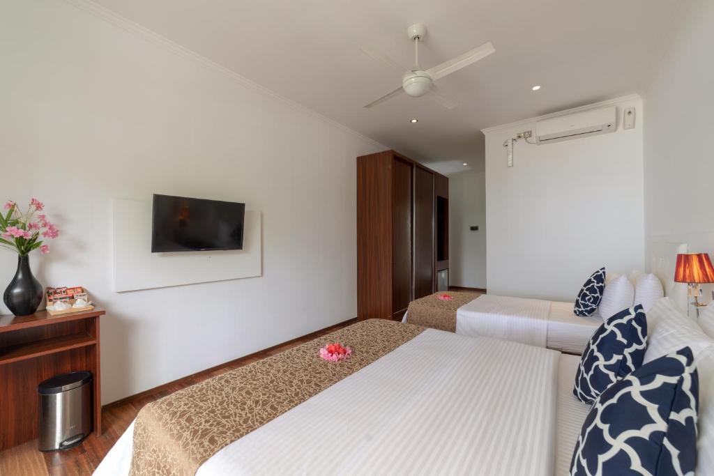 Двухместный (Улучшенный двухместный номер с 1 кроватью), Crystal Sands Villa
