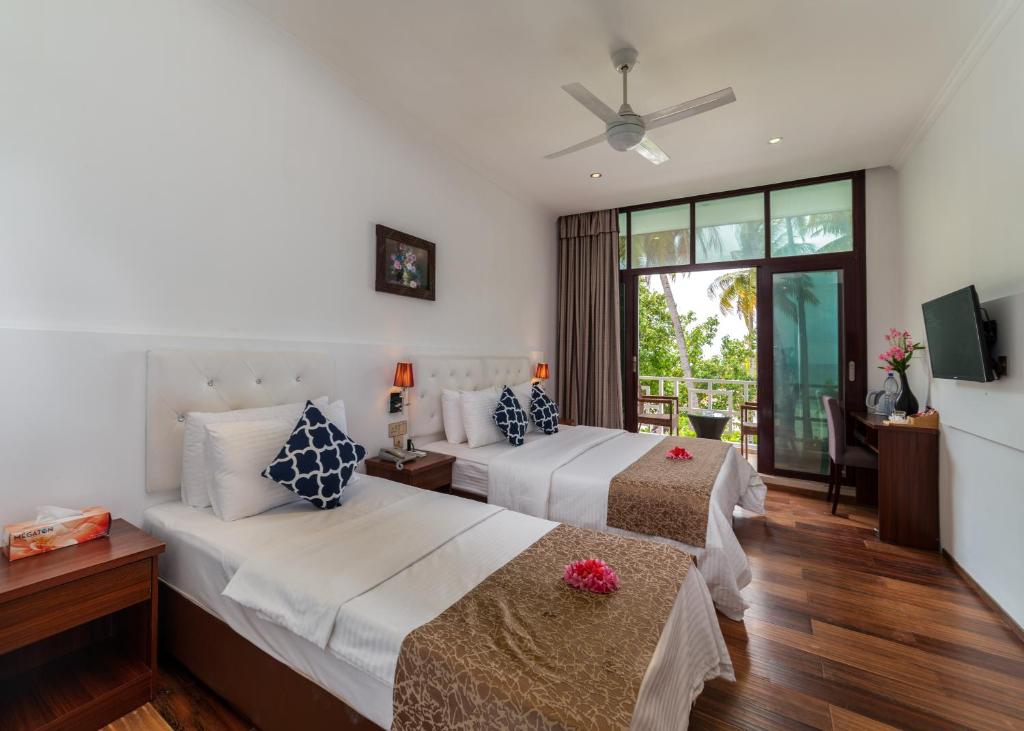 Двухместный (Улучшенный двухместный номер с 1 кроватью), Crystal Sands Villa