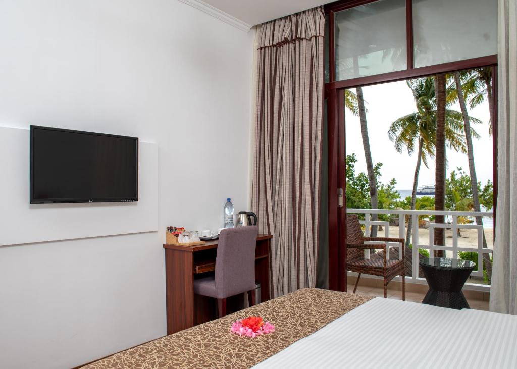 Двухместный (Улучшенный двухместный номер с 1 кроватью), Crystal Sands Villa