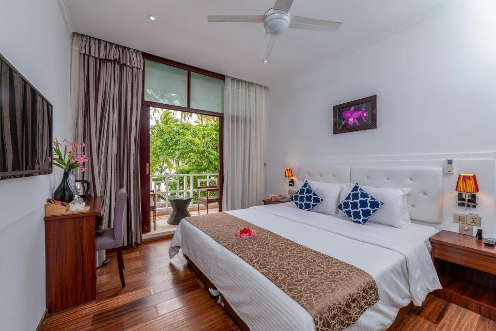 Двухместный (Улучшенный двухместный номер с 1 кроватью), Crystal Sands Villa