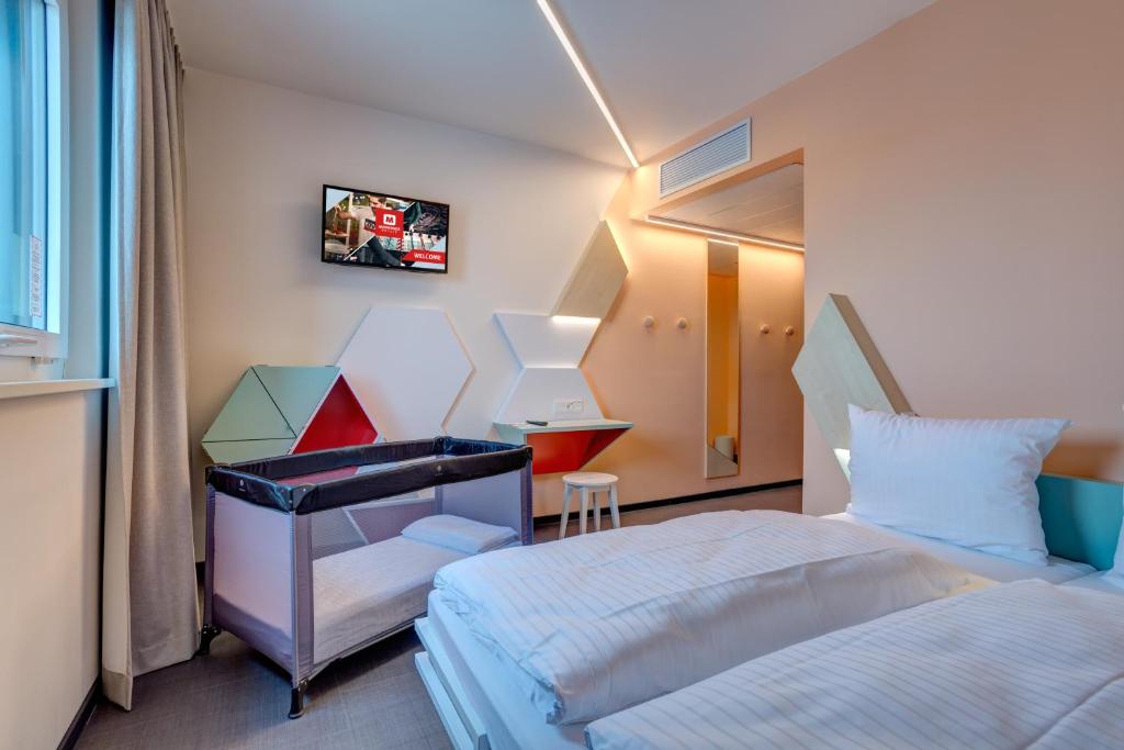Одноместный (Двухместный номер с одноместным размещением), MEININGER Hotel Heidelberg Hauptbahnhof