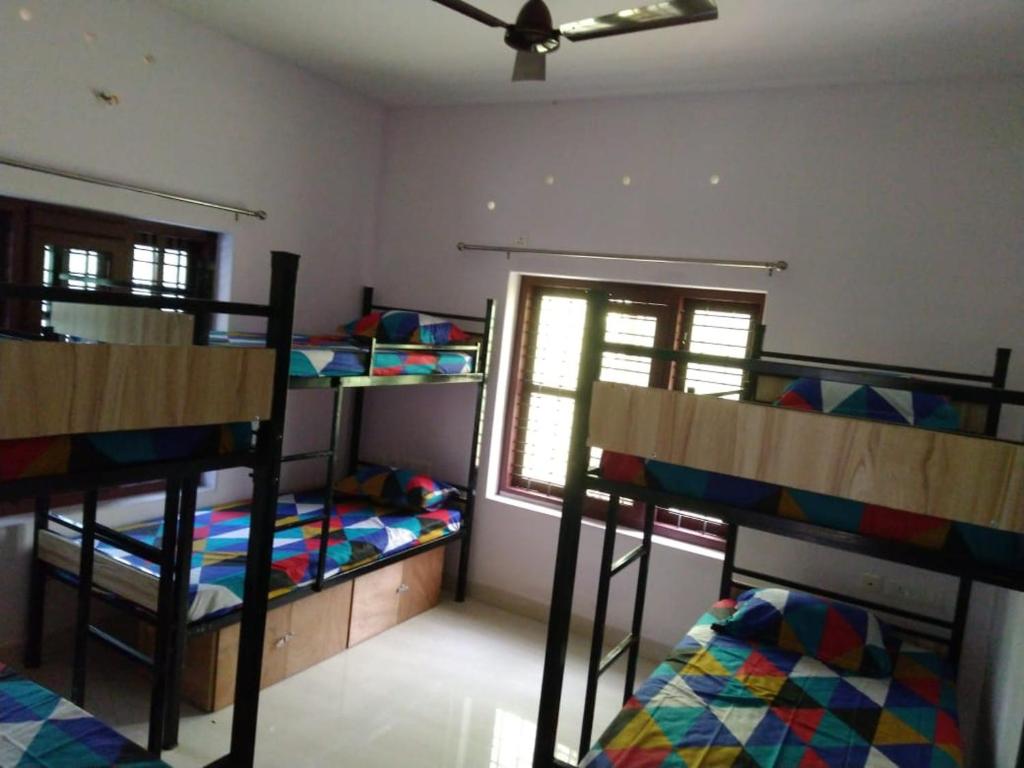 Номер (Кровать в общем 6-местном номере), Verve Stays Varkala